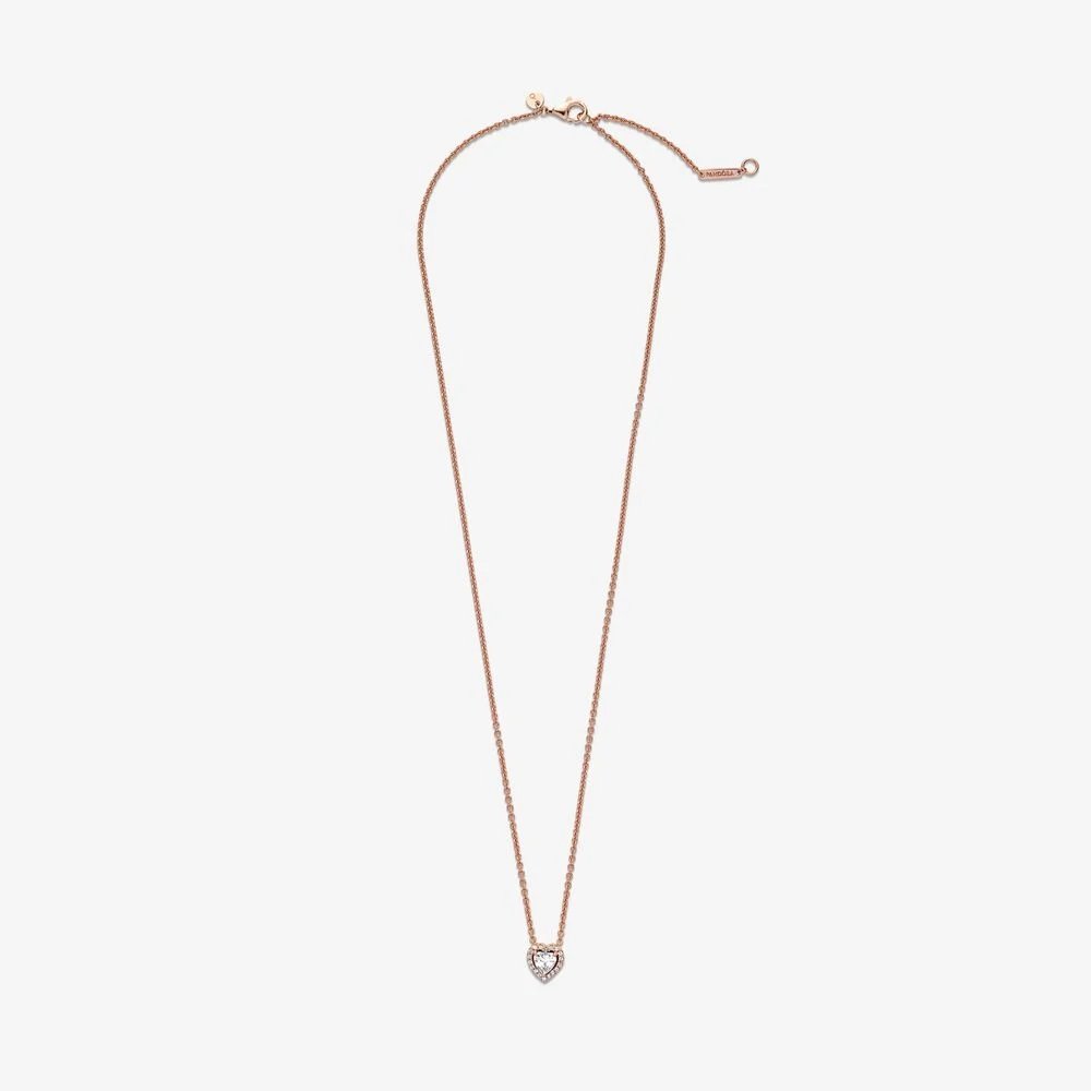 Collana con cuore in rilievo scintillante - 388425C01 - Simmi Gioiellerie -Collane