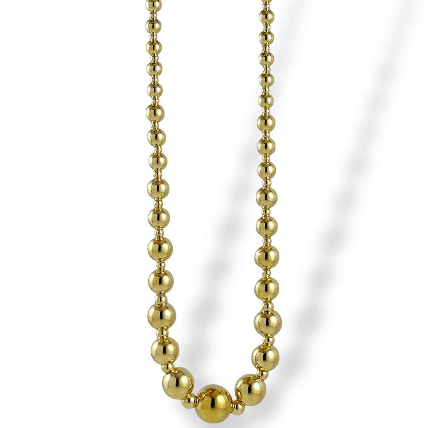 Collana con sfere in oro giallo - Simmi Gioiellerie -Collane