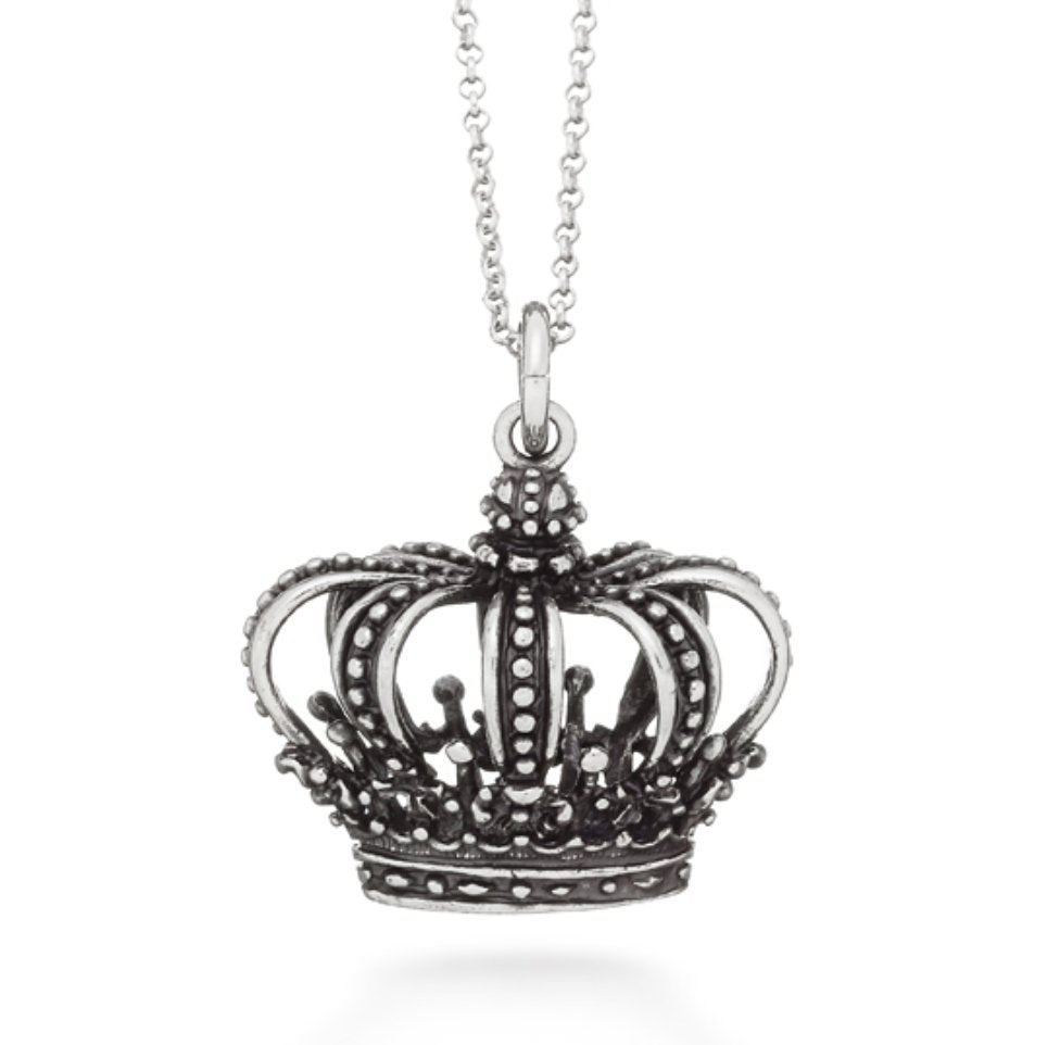 Collana da donna Giovanni Raspini - PENDENTE CORONA GRANDE - 7938 - Simmi Gioiellerie -Collane