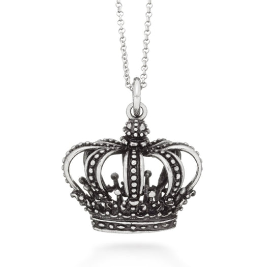 Collana da donna Giovanni Raspini - PENDENTE CORONA GRANDE - 7938 - Simmi Gioiellerie -Collane