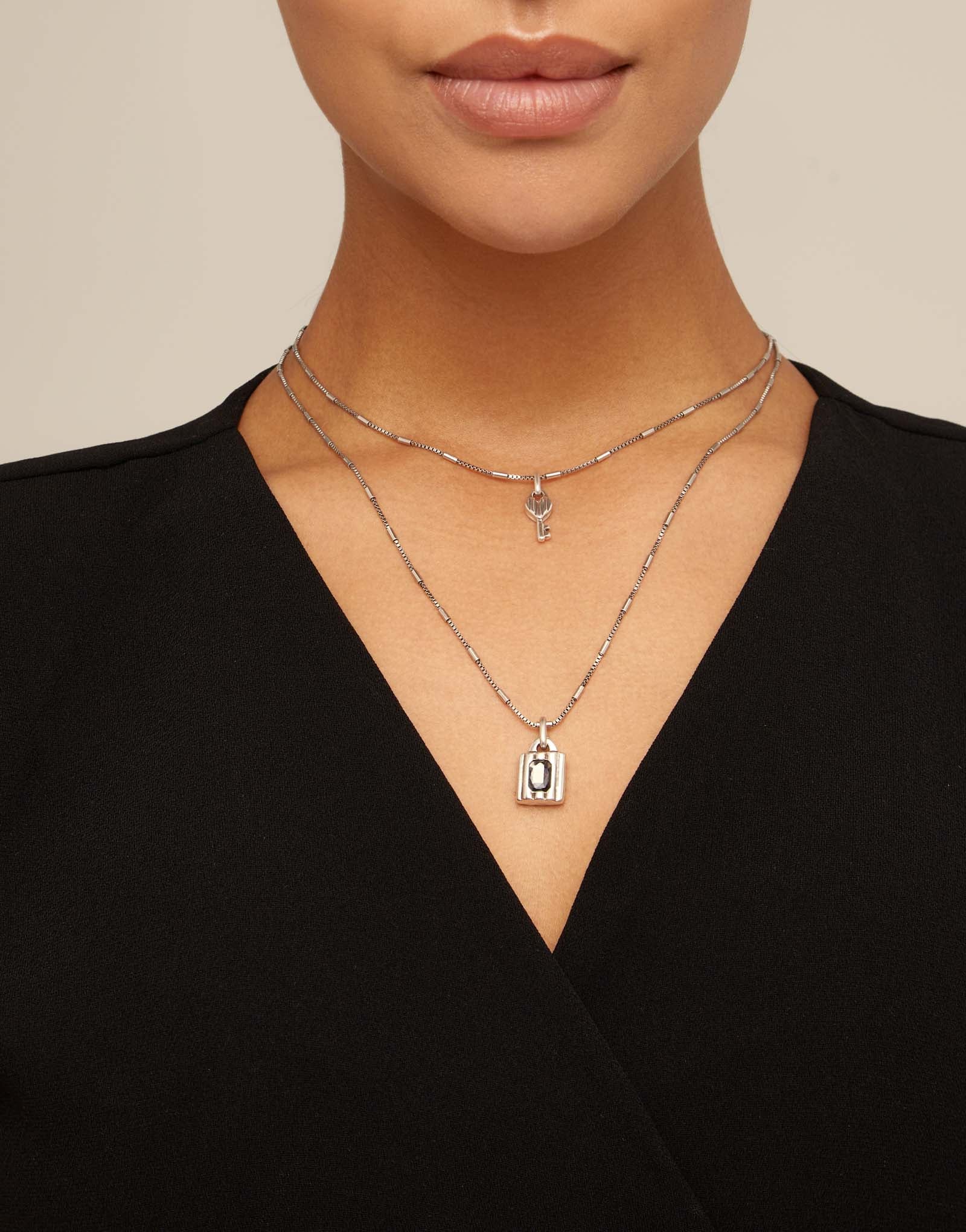 Collana da donna Uno de 50 - COLLAR LOCK - COL1799GRSMTL - Simmi Gioiellerie -Collane