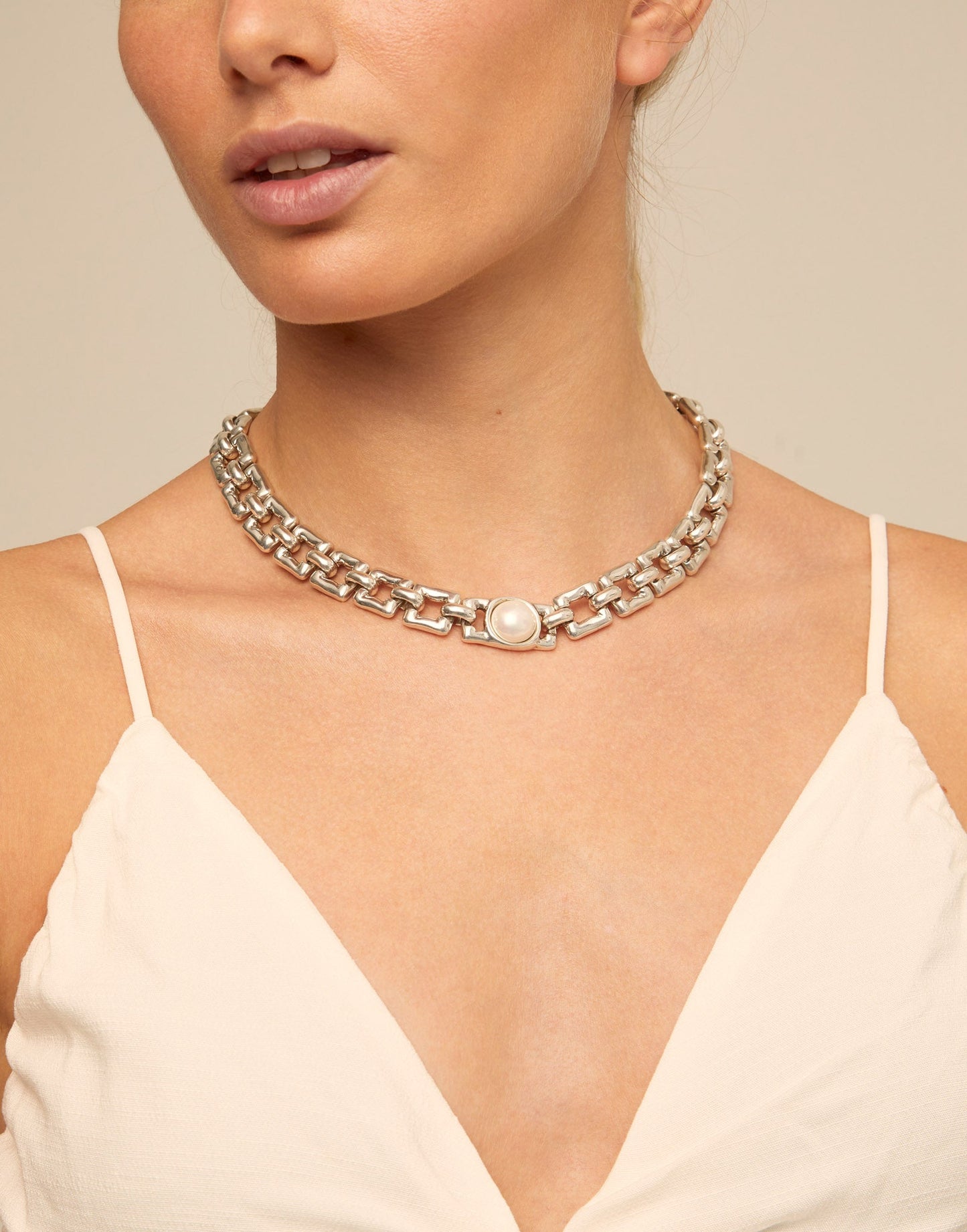 Collana da donna Uno de 50 LINDA - COL1769BPLMTL - Simmi Gioiellerie -Collane