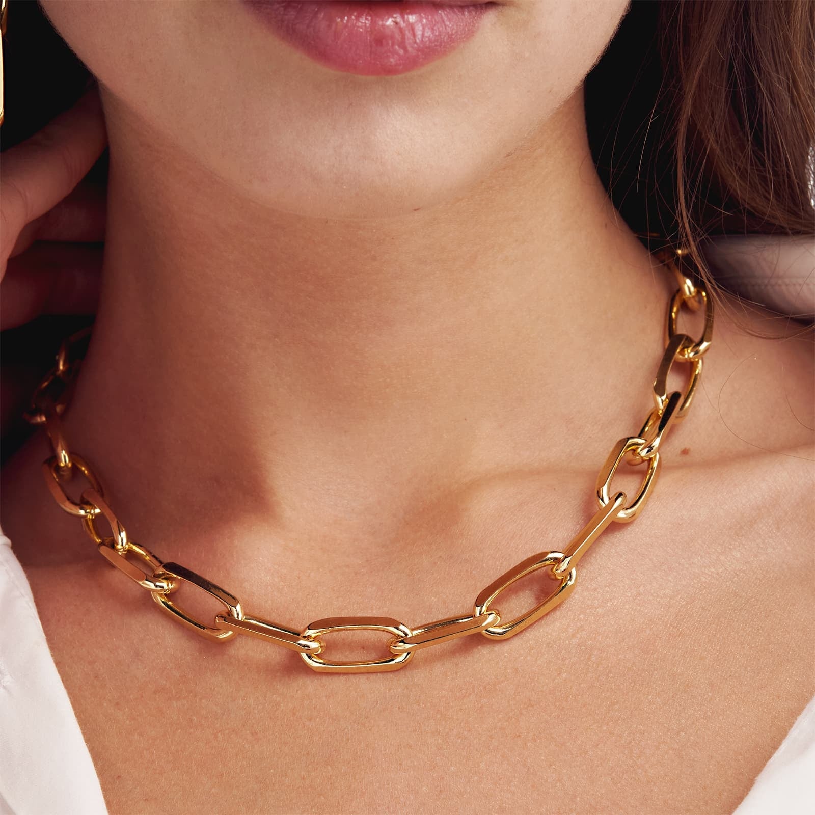 Collana da donna Unoaerre in bronzo dorato catena forzatina - 2023 – Simmi  Gioiellerie