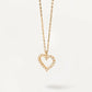 Collana da donna WHITE HEART di PDPaola - CO01-220-U - Simmi Gioiellerie -Collane