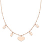 Collana Donna e cuore ramata - CLCUBIFER - Simmi Gioiellerie -Collane
