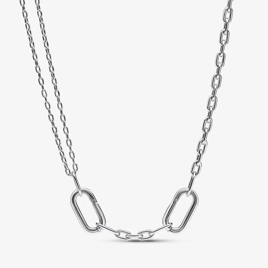 Collana Doppia Maglia Link Pandora ME - 392303C00-45 - Simmi Gioiellerie -Collane