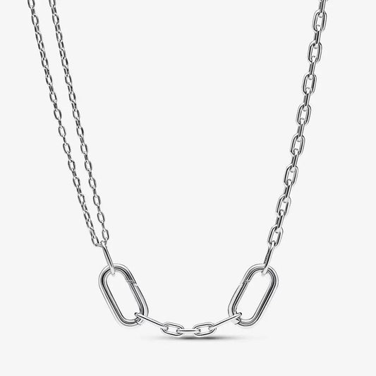 Collana Doppia Maglia Link Pandora ME - 392303C00-45 - Simmi Gioiellerie -Collane