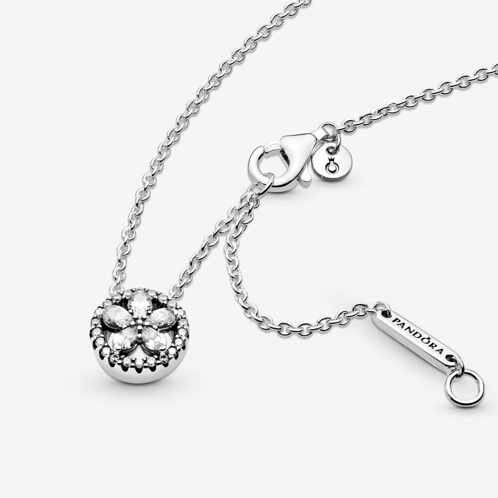 Collana Fiocco di neve scintillante - 399230C01 - Simmi Gioiellerie -Collane