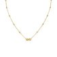 Collana Infinito Godronato Dorato - CLGOING3 - Simmi Gioiellerie -Collane