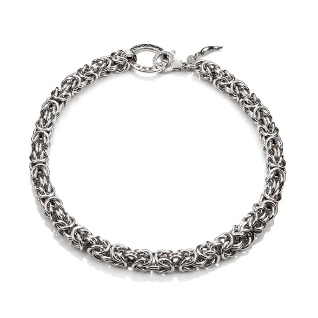 COLLANA MAGLIA BIZANTINA - Simmi gioiellerie -Collana
