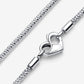 Collana Maglia Geometrica con Chiusura a Cuore - 392451C00 - Simmi Gioiellerie -Collane