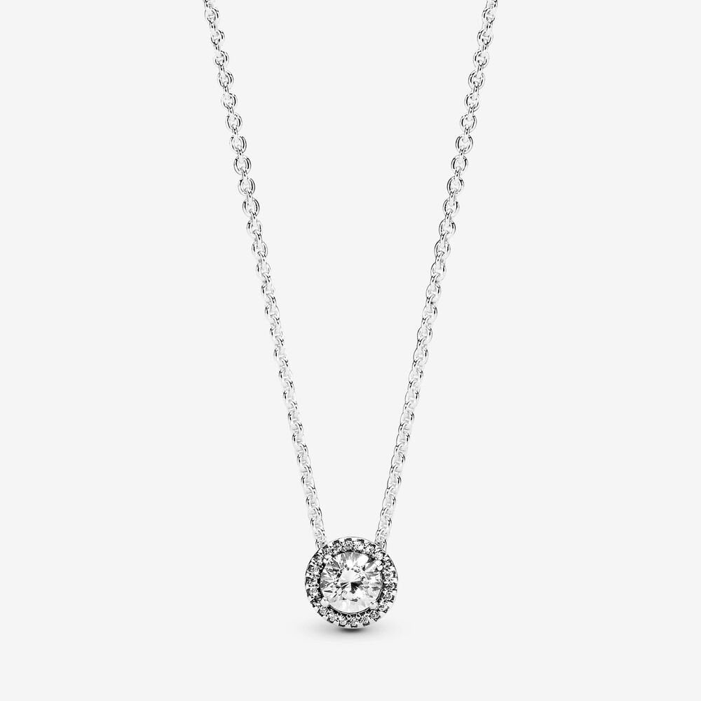 Collana Punto Luce scintillante rotondo - 396240cz - Simmi Gioiellerie -Collane