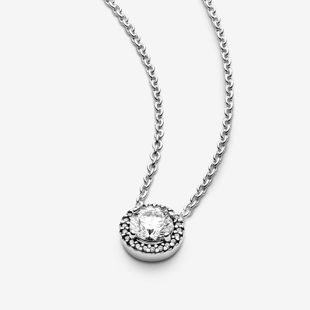 Collana Punto Luce scintillante rotondo - 396240cz - Simmi Gioiellerie -Collane