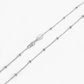COLLANA ROSARIO 300 ARGENTO - N25COLRL086 - Simmi Gioiellerie -Collane