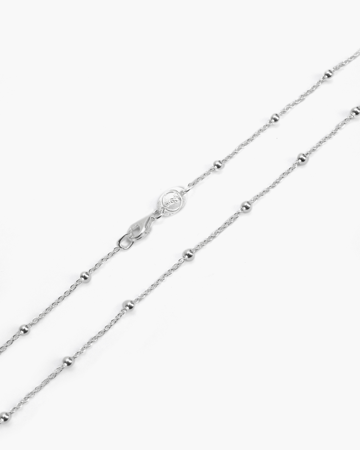 COLLANA ROSARIO 300 ARGENTO - N25COLRL086 - Simmi Gioiellerie -Collane