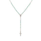 Collana Rosario Cristalli Tiffany - CROBT4 - Simmi gioiellerie -Collane