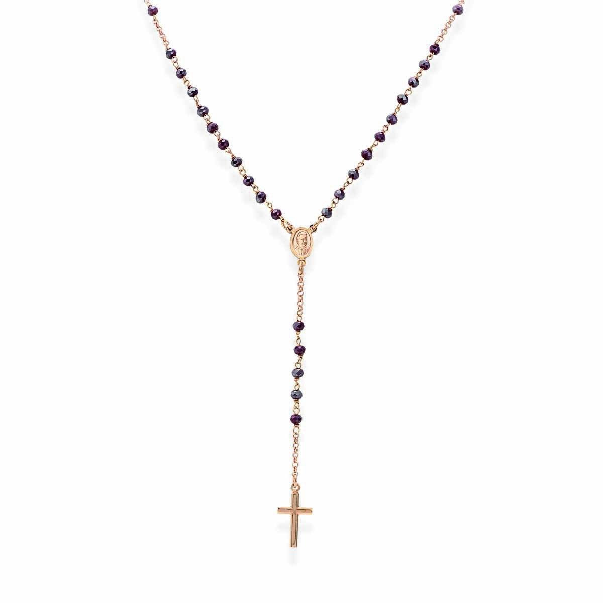 Collana Rosario Cristalli - CRORA4 - Simmi gioiellerie -Collane