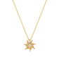 Collana Sole Pavè Dorato - CLSOLGMZ - Simmi Gioiellerie -Collane