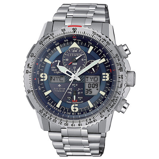 Collezione Radiocontrollato Skyhawk Super Titanio - JY8100-80L - Simmi Gioiellerie -Orologi