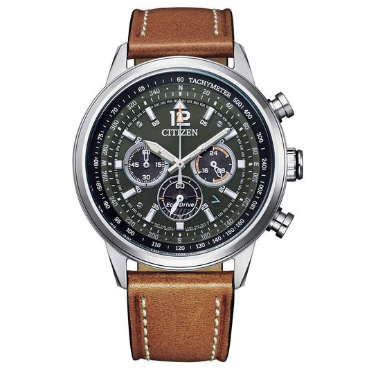 Cronografo da uomo Citizen - Aviator Crono - CA4470-15X - Simmi Gioiellerie -Orologi