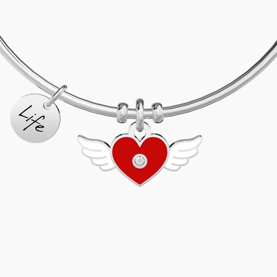 CUORE ALATO | AMORE CHE SPICCA IL VOLO - Simmi gioiellerie -Bracciale