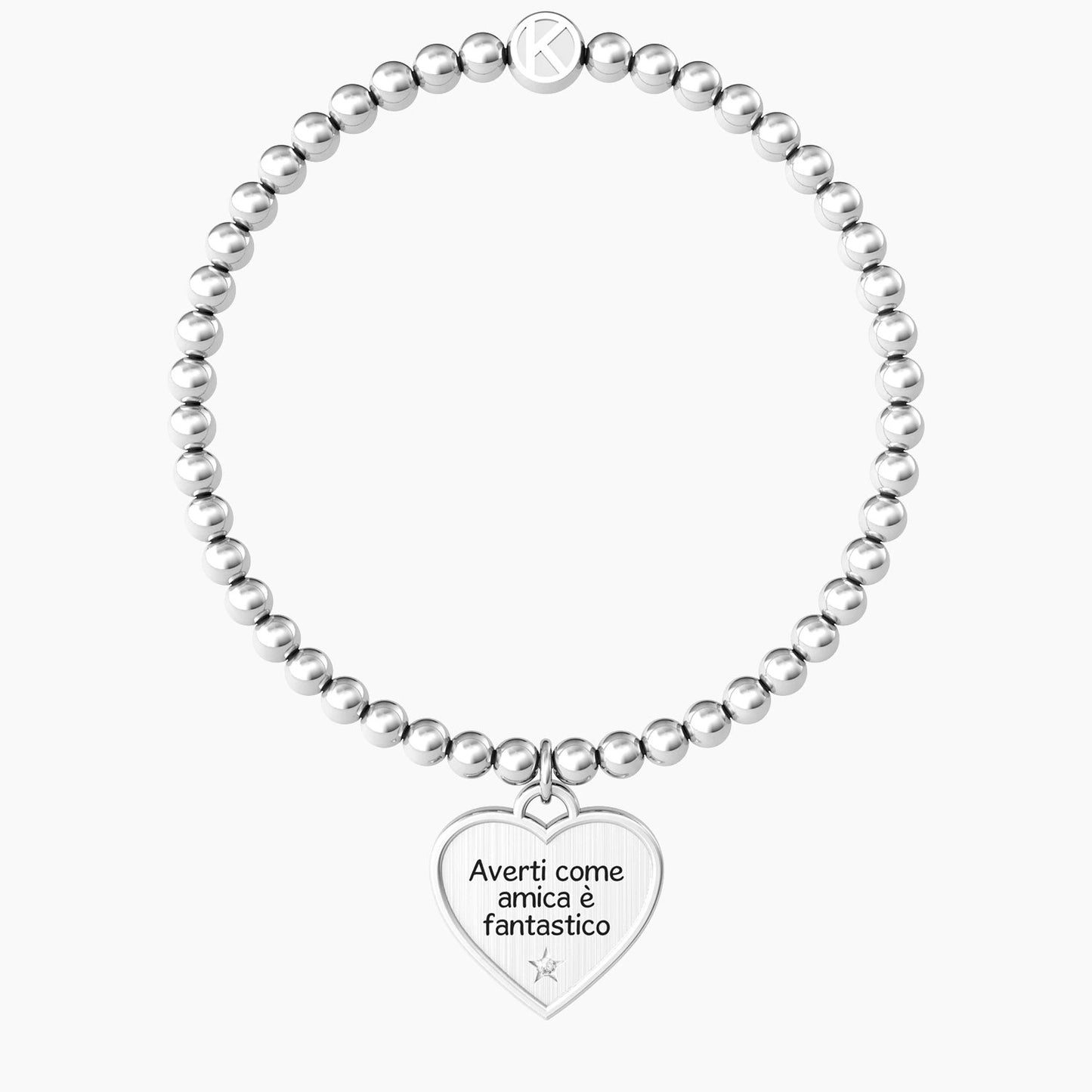 CUORE | AMICIZIA Averti come amica è fantastico, esserlo è meraviglioso - 731945 - Simmi Gioiellerie -Bracciali