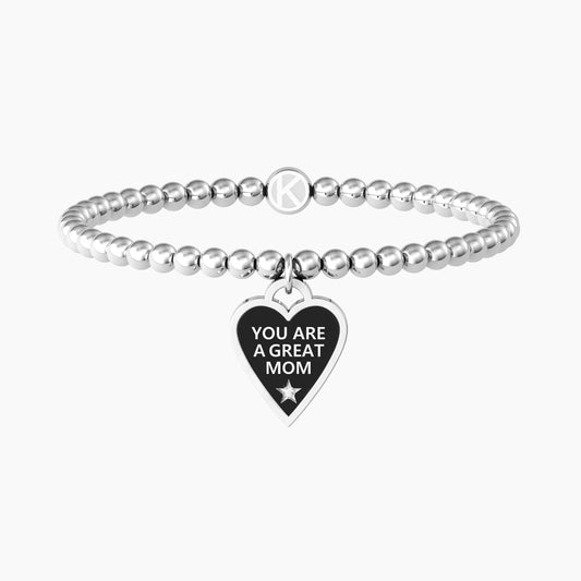 CUORE | GREAT MOM Ci sono mamme speciali e poi ci sei tu: la mamma più incredibile ed eccezionale di tutte! - 731935 - Simmi Gioiellerie -Bracciali