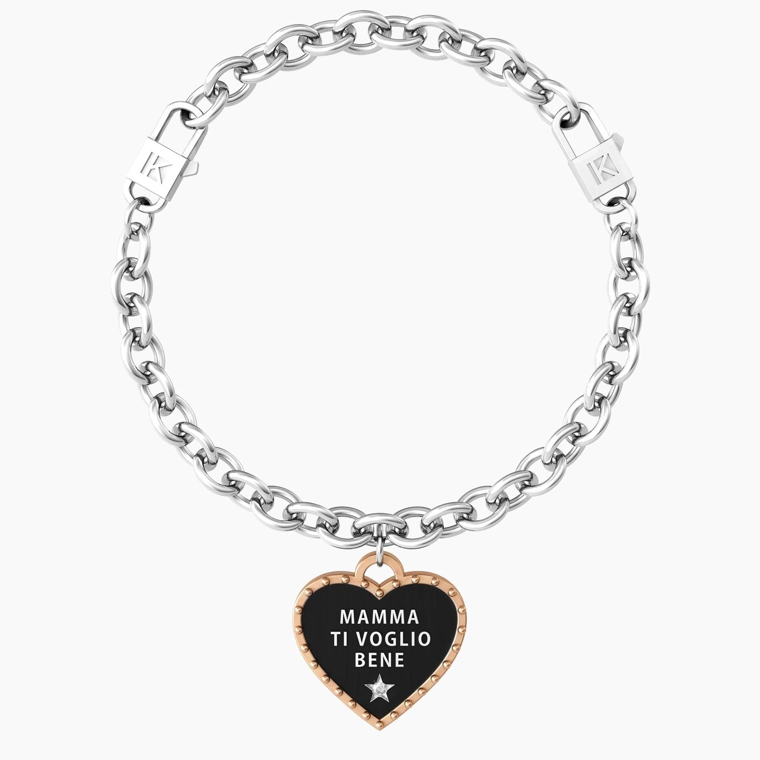 CUORE | MAMMA TI VOGLIO BENE Mamma ti voglio bene per ogni cosa speciale che hai fatto per me - 731942 - Simmi Gioiellerie -Bracciali