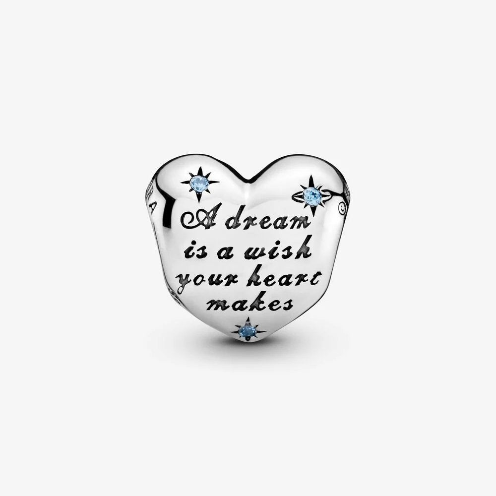 Disney, Charm a cuore Il sogno di Cenerentola - 791593CFL - Simmi Gioiellerie -Charm