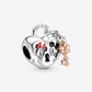 Disney, charm Lucchetto d'Amore Mickey Mouse & Minnie - 780109C01 - Simmi Gioiellerie -Charm