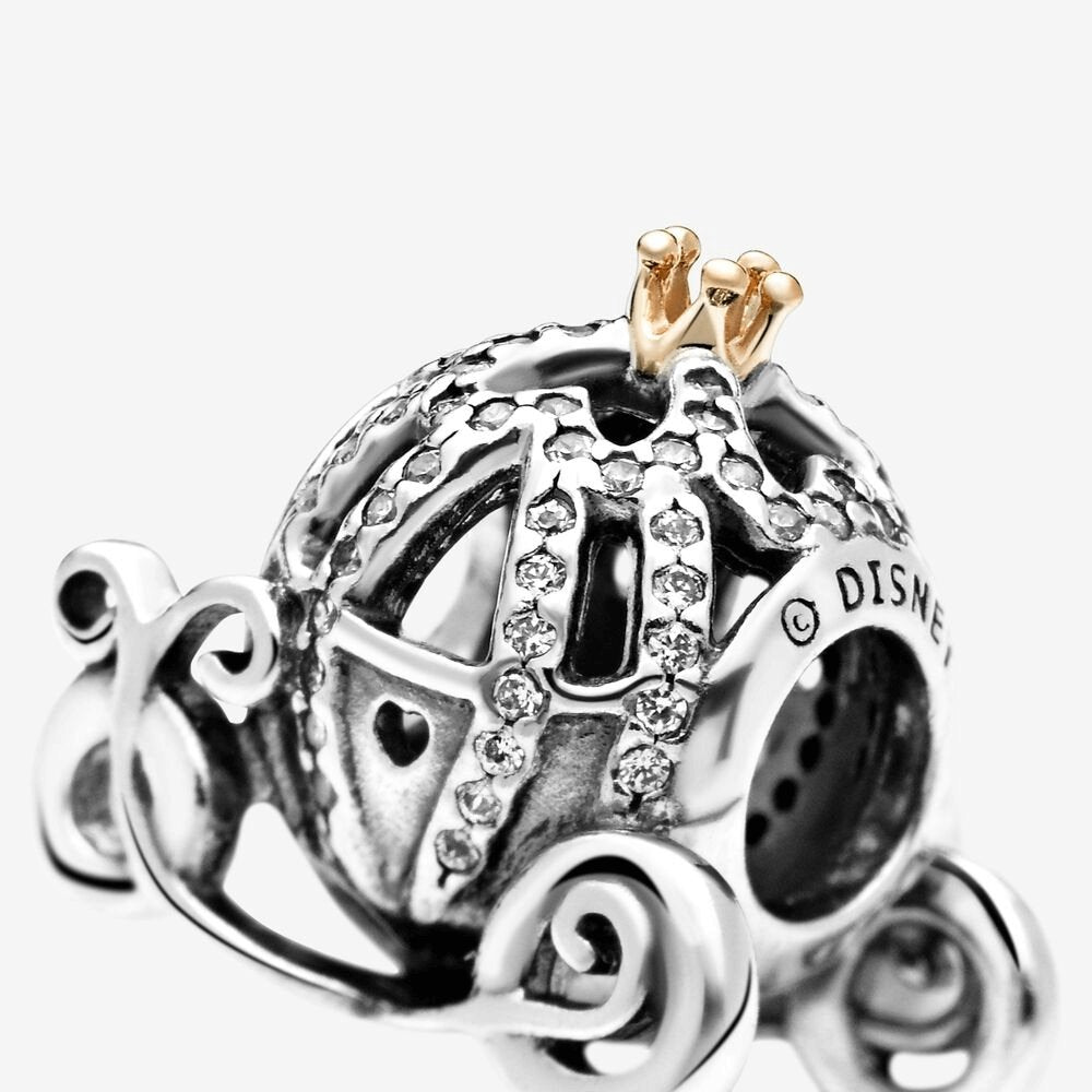 Disney, charm Pandora la carrozza di Cenerentola - 791573CZ - Simmi gioiellerie -Charm