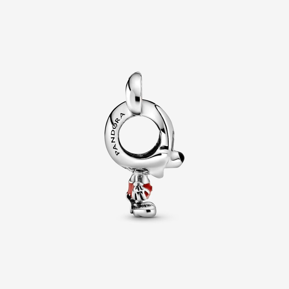 Disney, Charm Pandora Mickey Mouse con pantaloni rossi - 798905C01 - Simmi gioiellerie -Charm