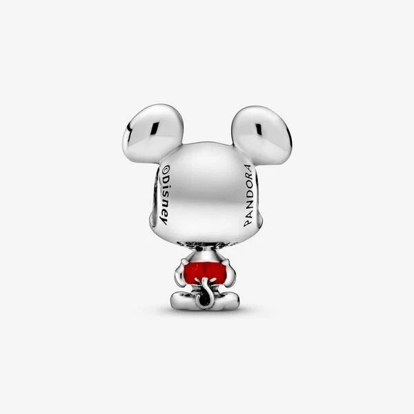 Disney, Charm Pandora Mickey Mouse con pantaloni rossi - 798905C01 - Simmi gioiellerie -Charm