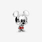 Disney, Charm Pandora Mickey Mouse con pantaloni rossi - 798905C01 - Simmi gioiellerie -Charm