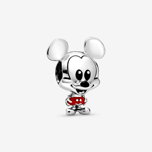 Disney, Charm Pandora Mickey Mouse con pantaloni rossi - 798905C01 - Simmi gioiellerie -Charm