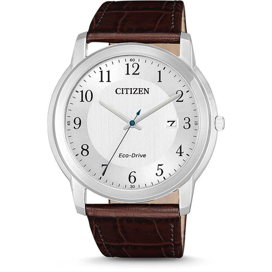 Eco Drive Silver Of Collection Citizen AW121112A - Simmi Gioiellerie -Orologi