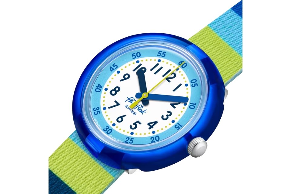 FLIK FLAK COLOR MY LIFE STRIPY BLUE - FPNP112 - Simmi Gioiellerie -Orologi