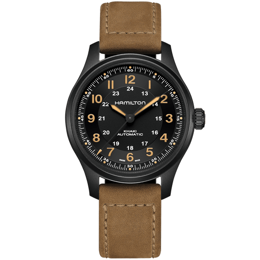 Orologio Hamilton Khaki Field Titanium Auto - Simmi gioiellerie -Orologi