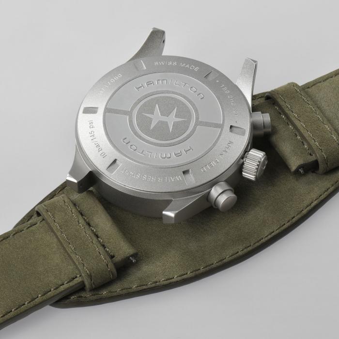 Khaki Field Auto Chrono Carica automatica | 44mm | H71706830