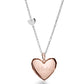 I CUORI ♡ CIONDOLO SUONAMORE ARGENTO PLACCATO ORO ROSA - SNM014 - Simmi Gioiellerie -Collane