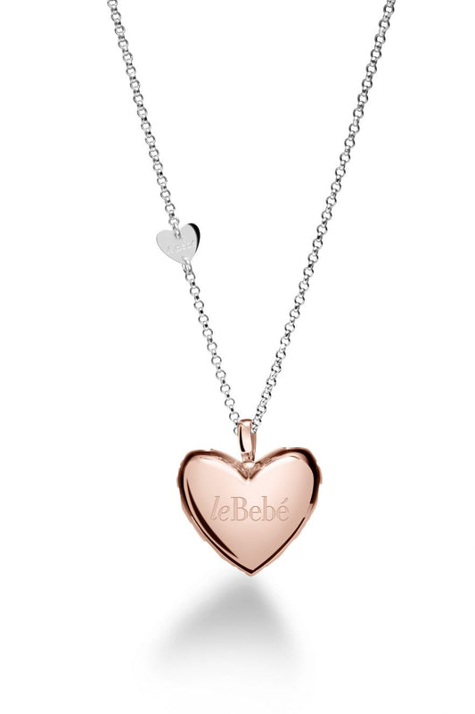 I CUORI ♡ CIONDOLO SUONAMORE ARGENTO PLACCATO ORO ROSA - SNM014 - Simmi Gioiellerie -Collane