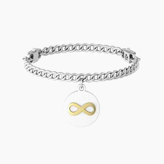 INFINITO | LOVE LIFE, ALWAYS Ama e vivi intensamente ogni istante della tua vita. È questa la strada per essere infinitamente felice. - 731965 - Simmi Gioiellerie -Bracciali