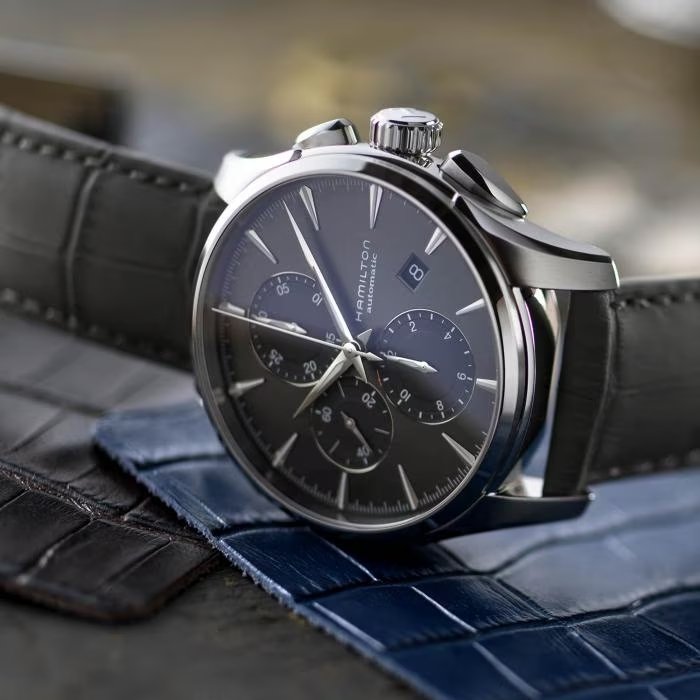 JAZZMASTER AUTO CHRONO Carica automatica | 42mm | H32586881 - Simmi Gioiellerie -Orologi