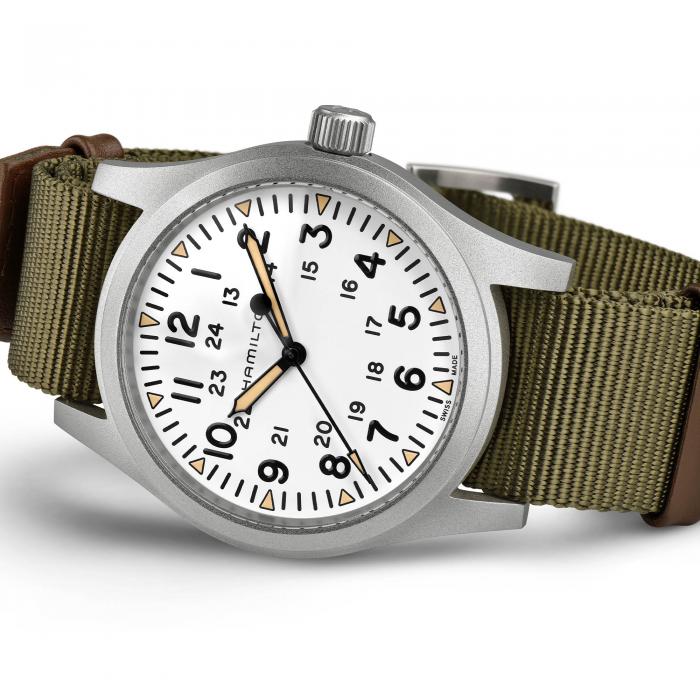 Khaki Field Mechanical 42mm Meccanico | 42mm | H69529913 - Simmi Gioiellerie -Orologi