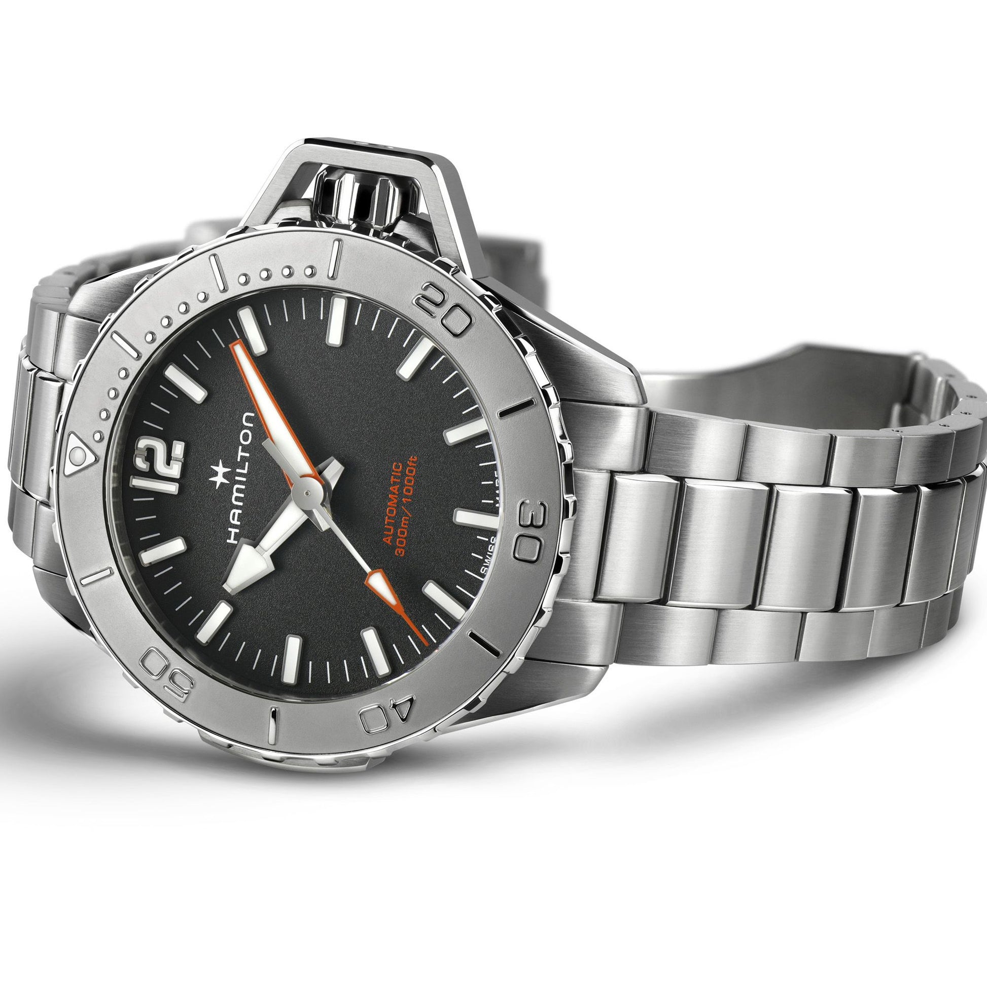 KHAKI NAVY FROGMAN AUTO Carica automatica | 46mm | H77815130 - Simmi Gioiellerie -Orologi