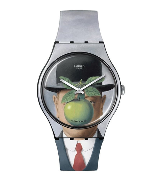 LE FILS DE L'HOMME BY RENE MAGRITTE - SUOZ350 - Simmi Gioiellerie -Orologi