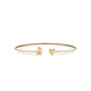LES PETITS BRACCIALE BIMBA E CUORE ORO GIALLO E DIAMANTE - Simmi Gioiellerie -Bracciali