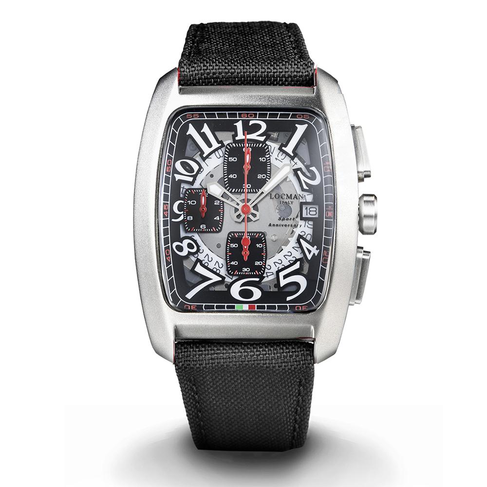 LOCMAN CRONOGRAFO UOMO ALLUMINIO SPORT VISION 0472L22S-LLT0RDCK - Simmi Gioiellerie -Orologi