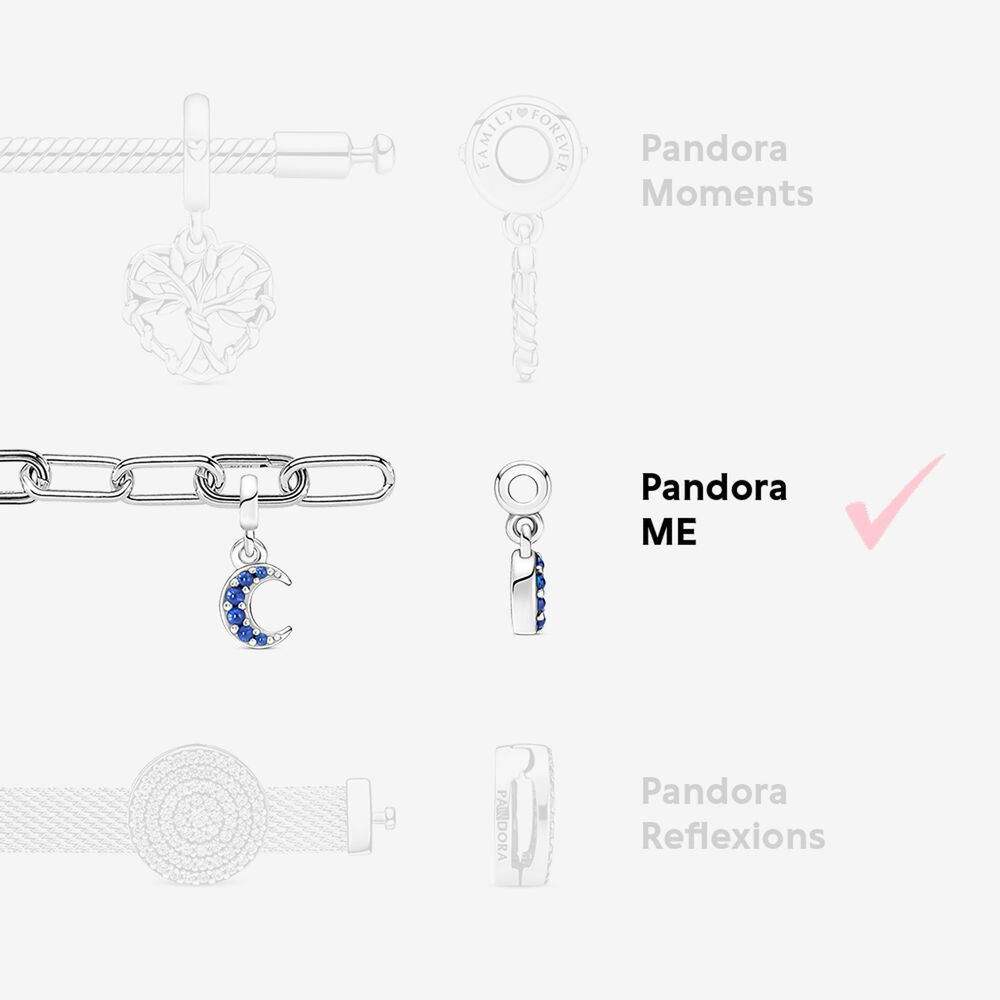 Mini pendente Cuori Intrecciati Pandora ME - 798380 - Simmi Gioiellerie -Charm