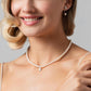 MONO ORECCHINO BIMBA ORO GIALLO, DIAMANTE E PERLA - LBB813 - Simmi Gioiellerie -Orecchini